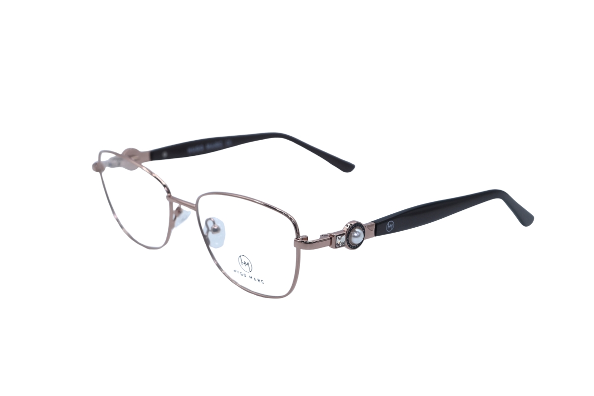 9015 Women Rectangle Metal Eye Frames